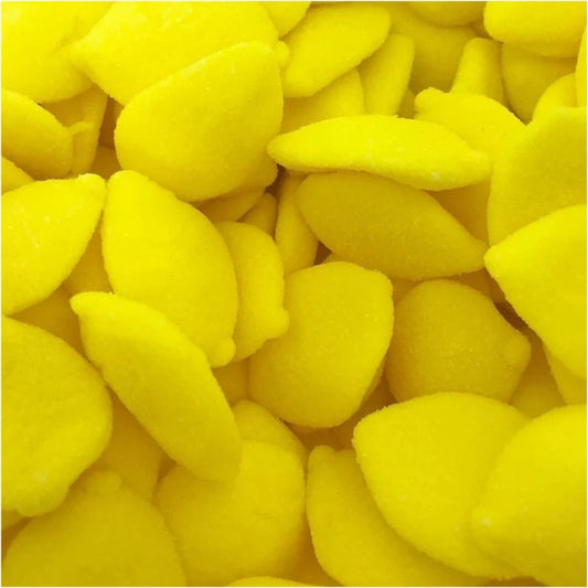 Tranches de Citron Jaune Acidulé – Bonbons Gélifiés Halal – Damel – 100g