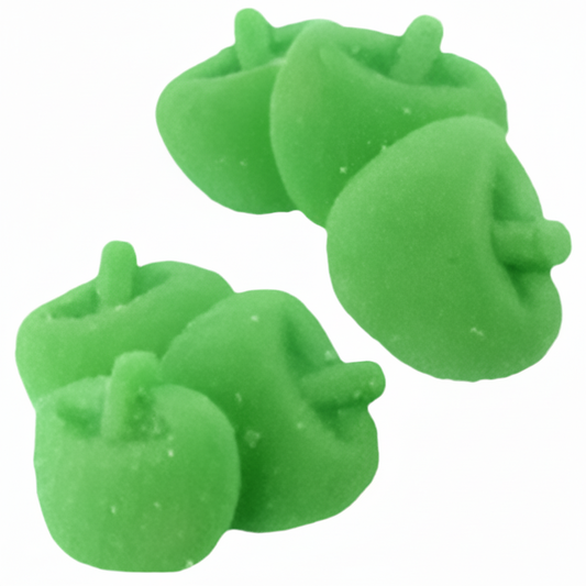 Pommes Vertes Acidulées – Bonbons Gélifiés Halal – Dulceplus – 100g