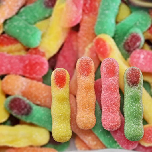 Doigts Sucrés Colorés Saveur Fruitée – Bonbons Gélifiés – Jake – 100g