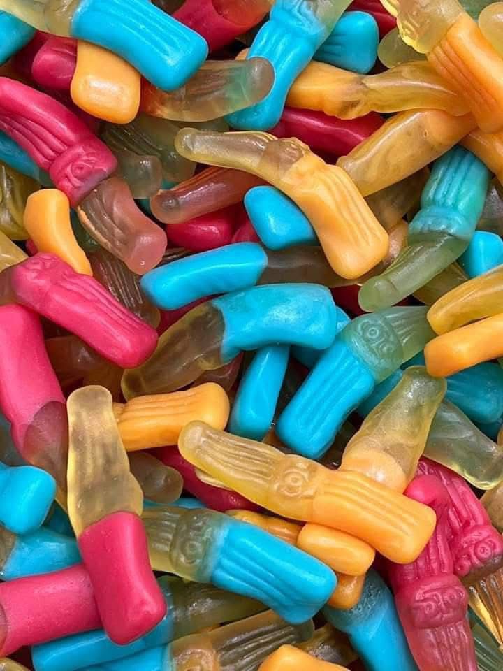 Bouteilles multicolore lisse Damel-100 gr
