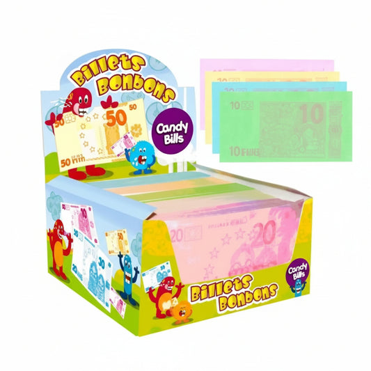 Billets de Banque – Bonbons Fruités Ludiques – x10
