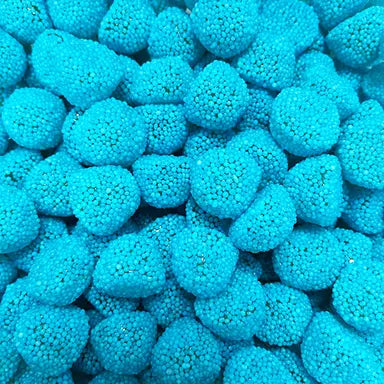 Mûres Perlées Bleues Saveur Framboise – Bonbons Gélifiés Halal – Dulceplus – 100g