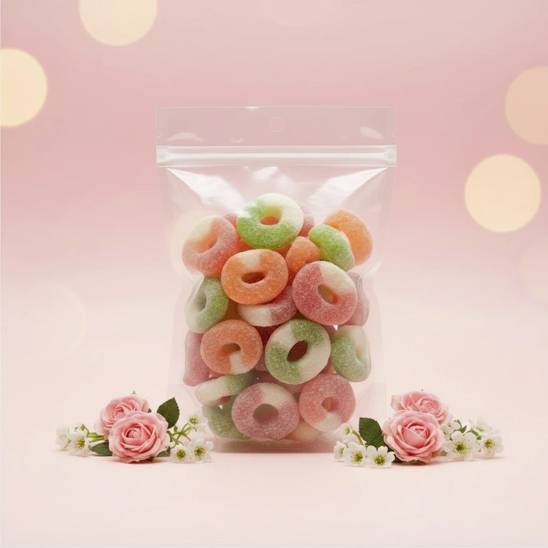 Arlequins Fizz Acidulés Fruités – Bonbons Pétillants – 100g