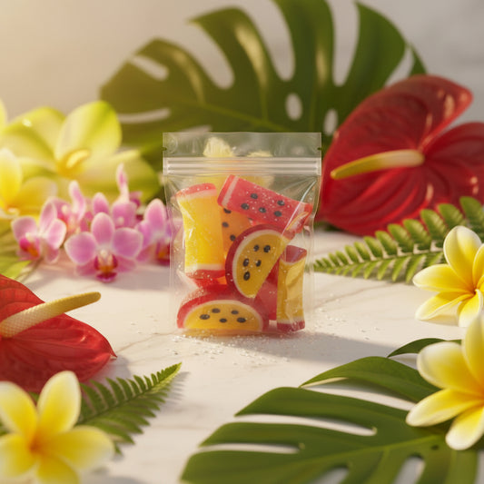 Tranches Fruits de la Passion Tutti Frutti – Bonbons Gélifiés – 100g