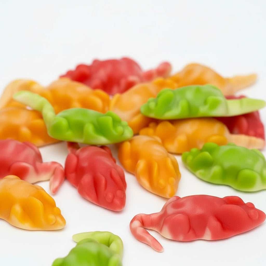 Souris Gélifiées Fruitées Halal – Bonbons Moelleux – Damel – 100g