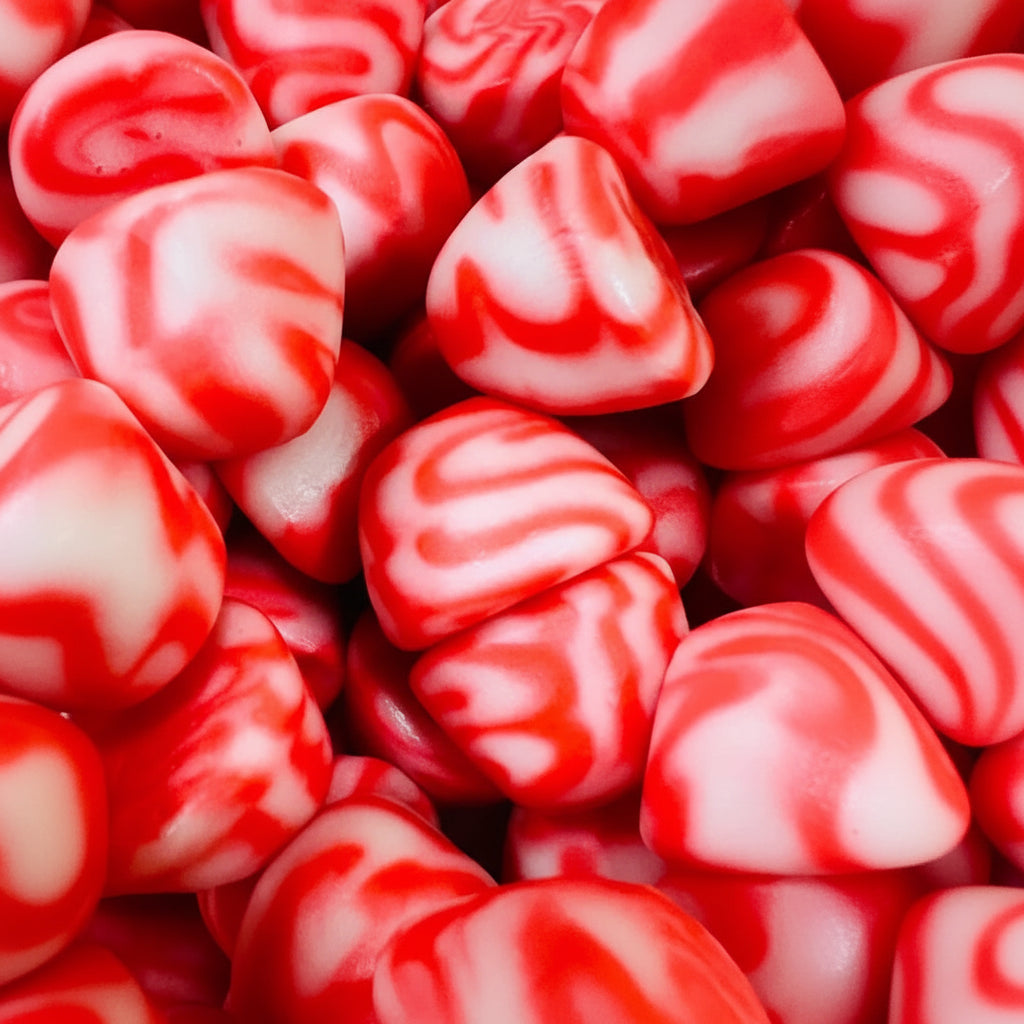Bisous Twisty Fraise – Bonbons Gélifiés Halal – 100g