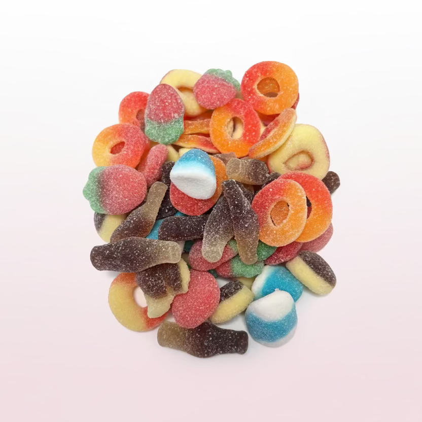 Mix Louise Sucré – Bonbons Gélifiés Fruités 500g/1kg