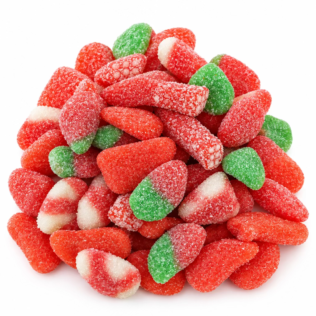 Mix Louise Rouge Sucré – Bonbons Gélifiés Fruités 500g / 1kg