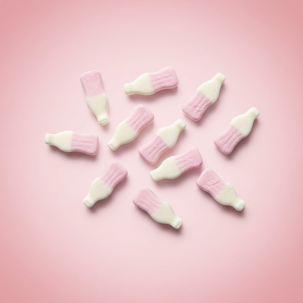 Bouteilles Milkshakes Goût Crémeux – Bonbons Gélifiés – Frisia – 100g