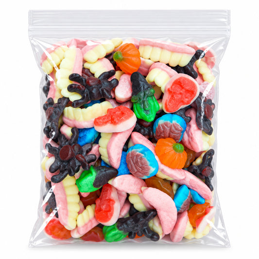 Mix Halloween lisse Dulceplus  saveurs fruitées 100 g
