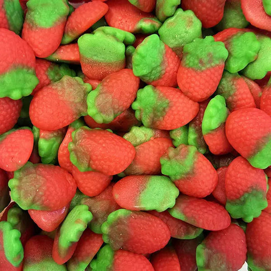 Fraises des Bois Lisses – Bonbons Gélifiés Halal – Dulceplus – 100g