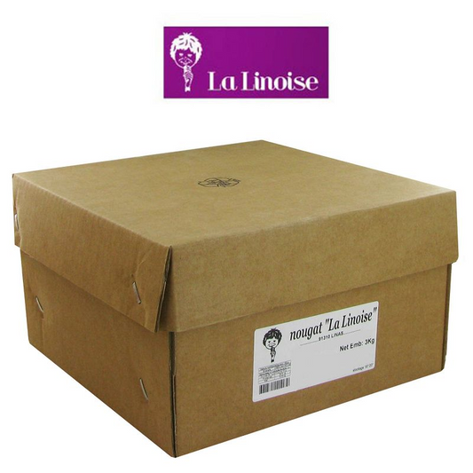 Nougats aux amandes cubes tendres assortis x5