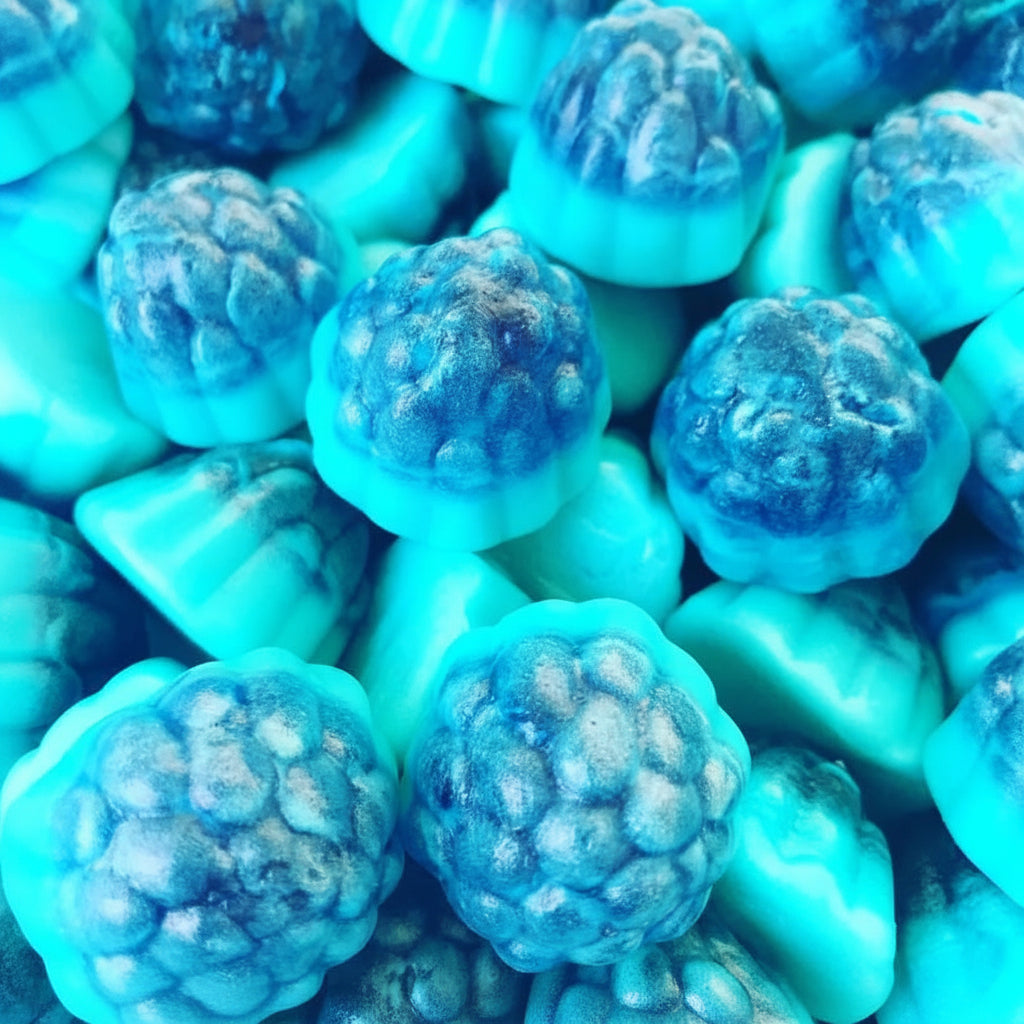 Framboises Bleues Damel Halal 100g - Bonbons gélifiés