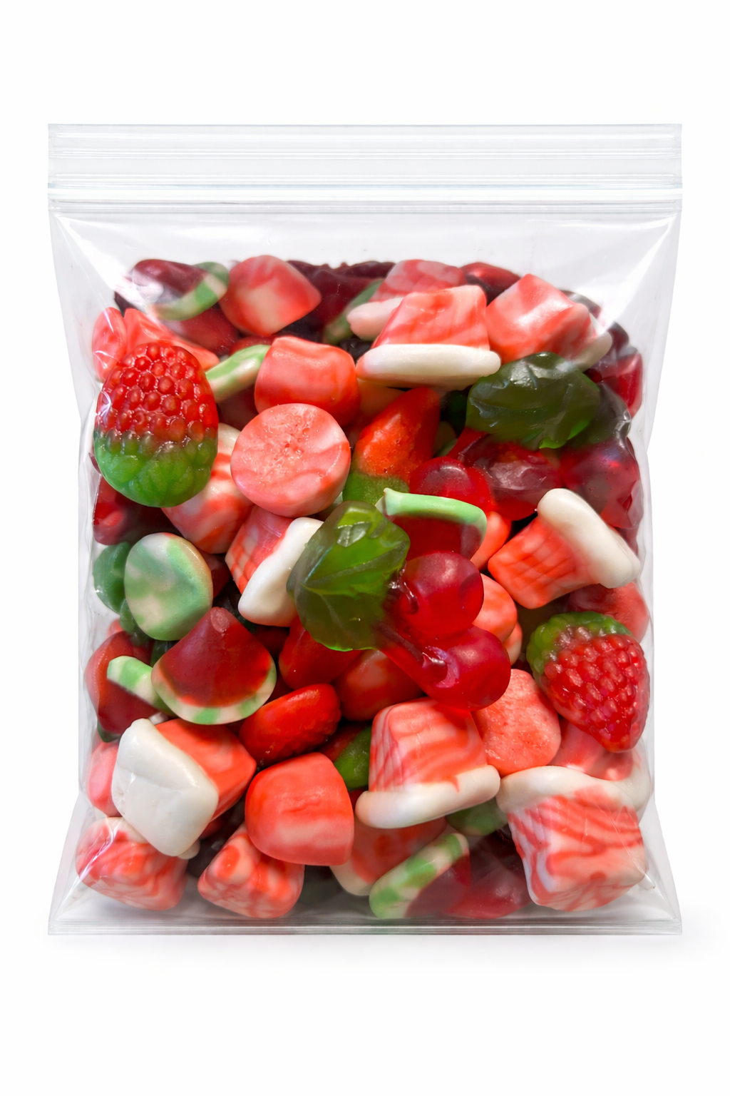 Mix Louise Rouge Lisse – Bonbons Gélifiés Fruités – Confiserie de Louise – 500g / 1kg