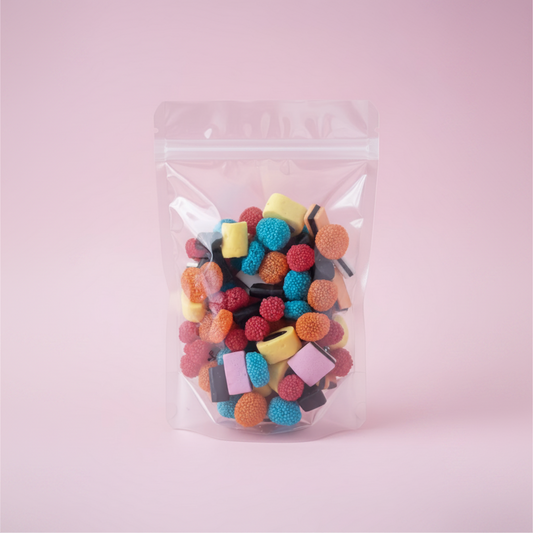 Bonbons Réglisse Anglaise Assortis – Bonbons Classiques – Vidal – 100g