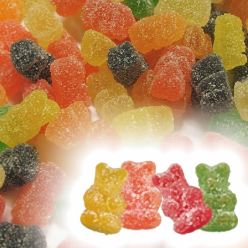 Mini Oursons Sucrés – Bonbons Gélifiés Halal 100g