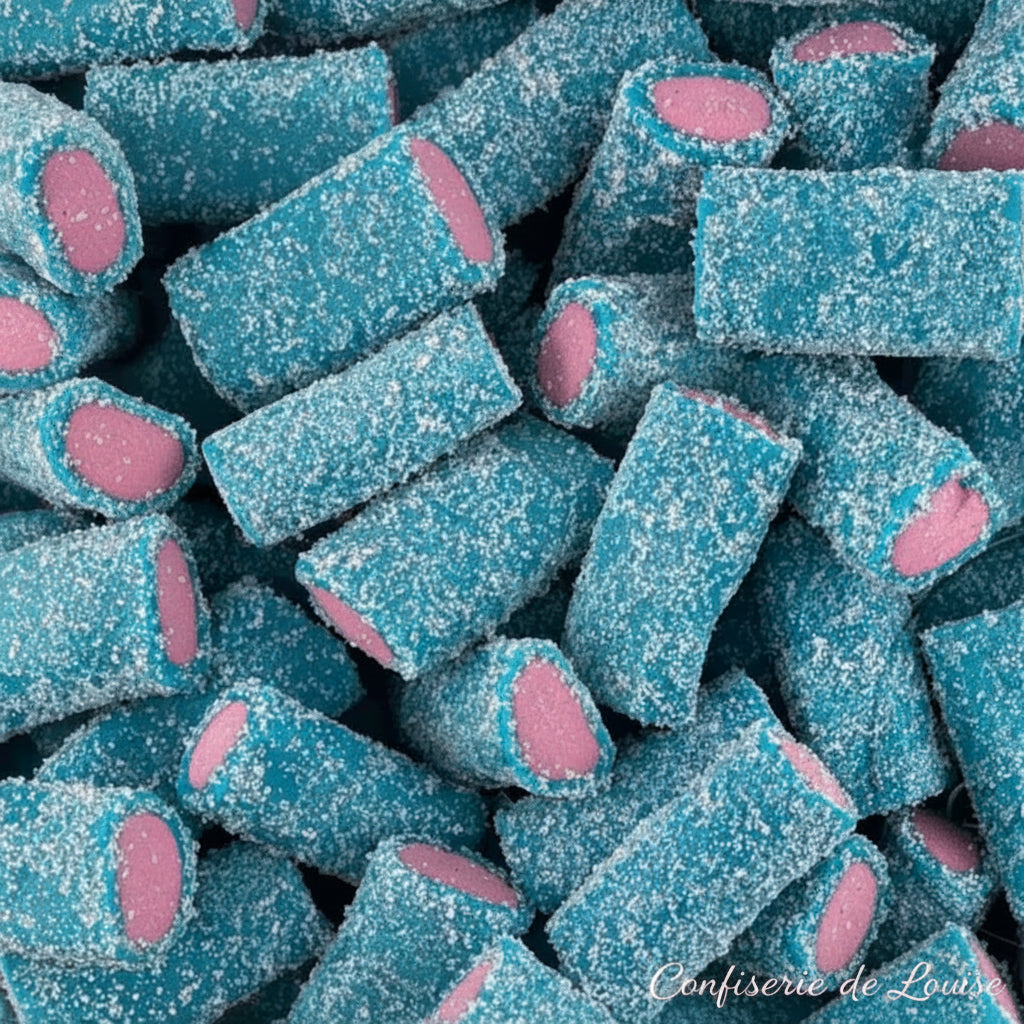 Mini Jumbo Acidulés Saveur Framboise – Bonbons Gélifiés Halal – 100g