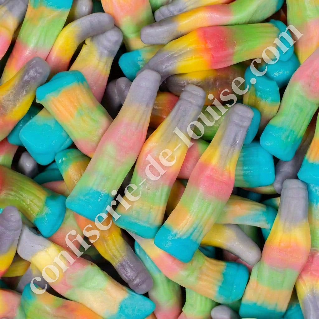 Bouteilles Multicolore Gélifiées Premium – Bonbons Halal – Dulceplus – 100g