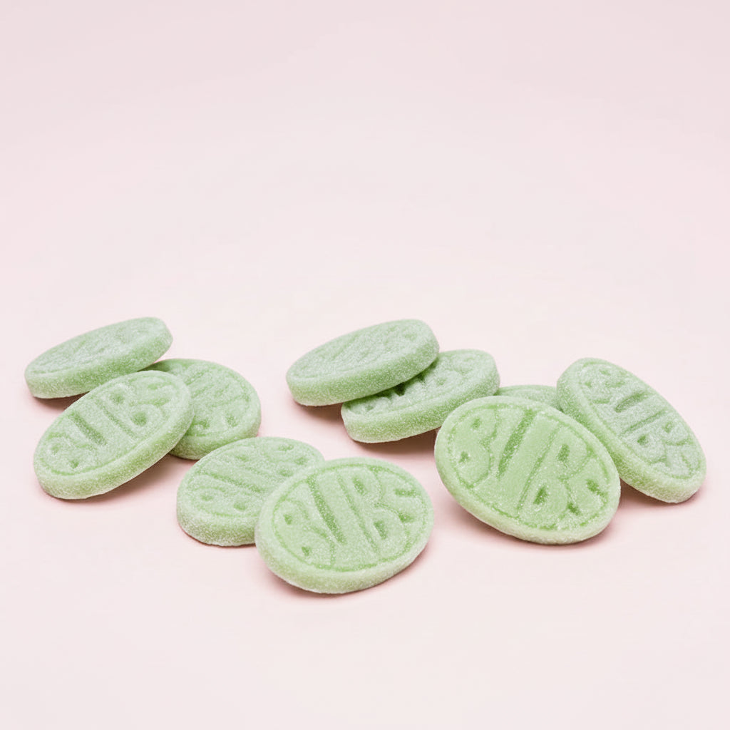 Bubs Poire – Bonbons Suédois Acidulés Sans Gélatine – 100g