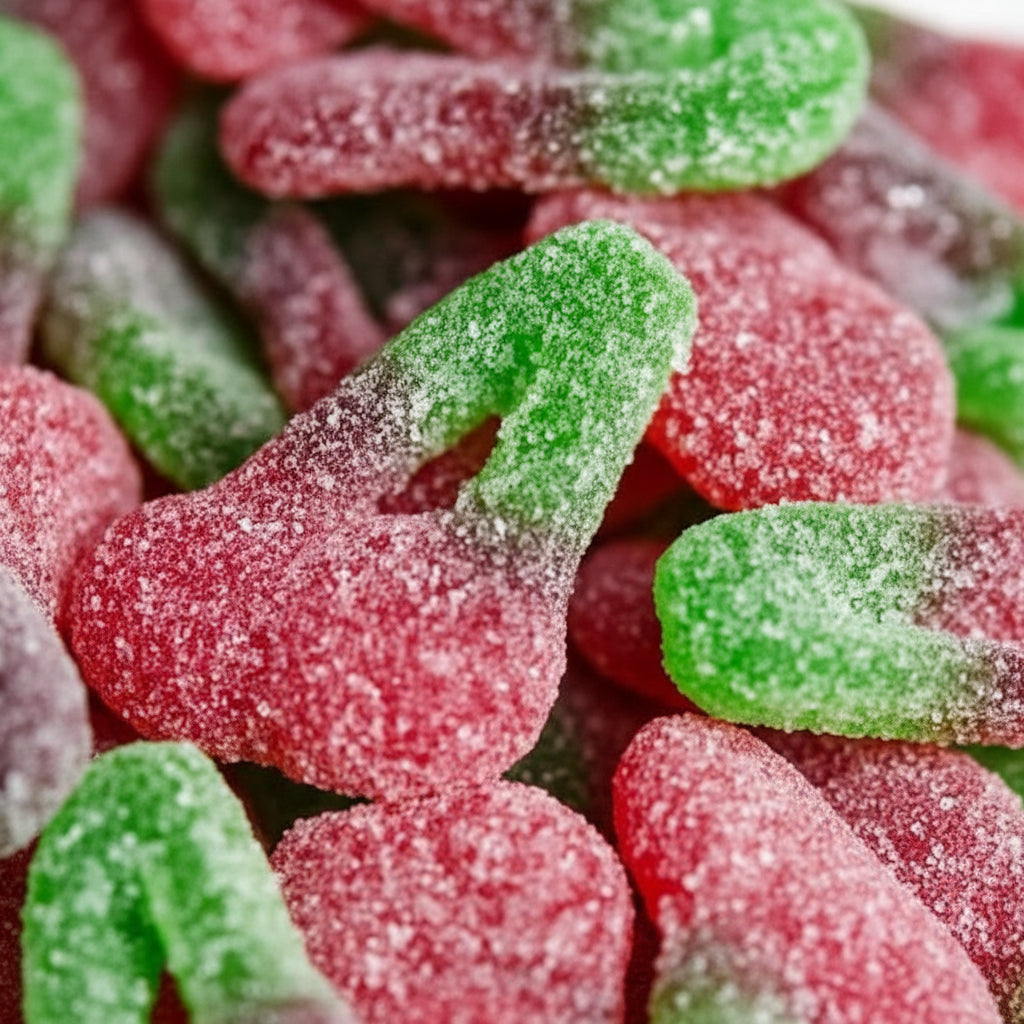 Cerise Super Pika Acidulée – Bonbons Gélifiés Halal – Dulceplus – 100g