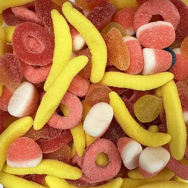 Mix Fiesta Sucré Saveur Fruité – Bonbons Gélifiés Halal – Dulceplus – 100g