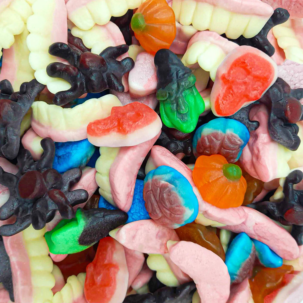 Mix Halloween lisse Dulceplus  saveurs fruitées 100 g