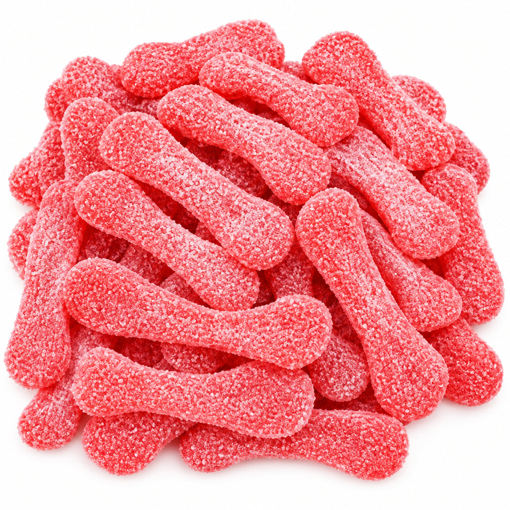 Super langues acidulées a la saveur de fraise Dulceplus 100g