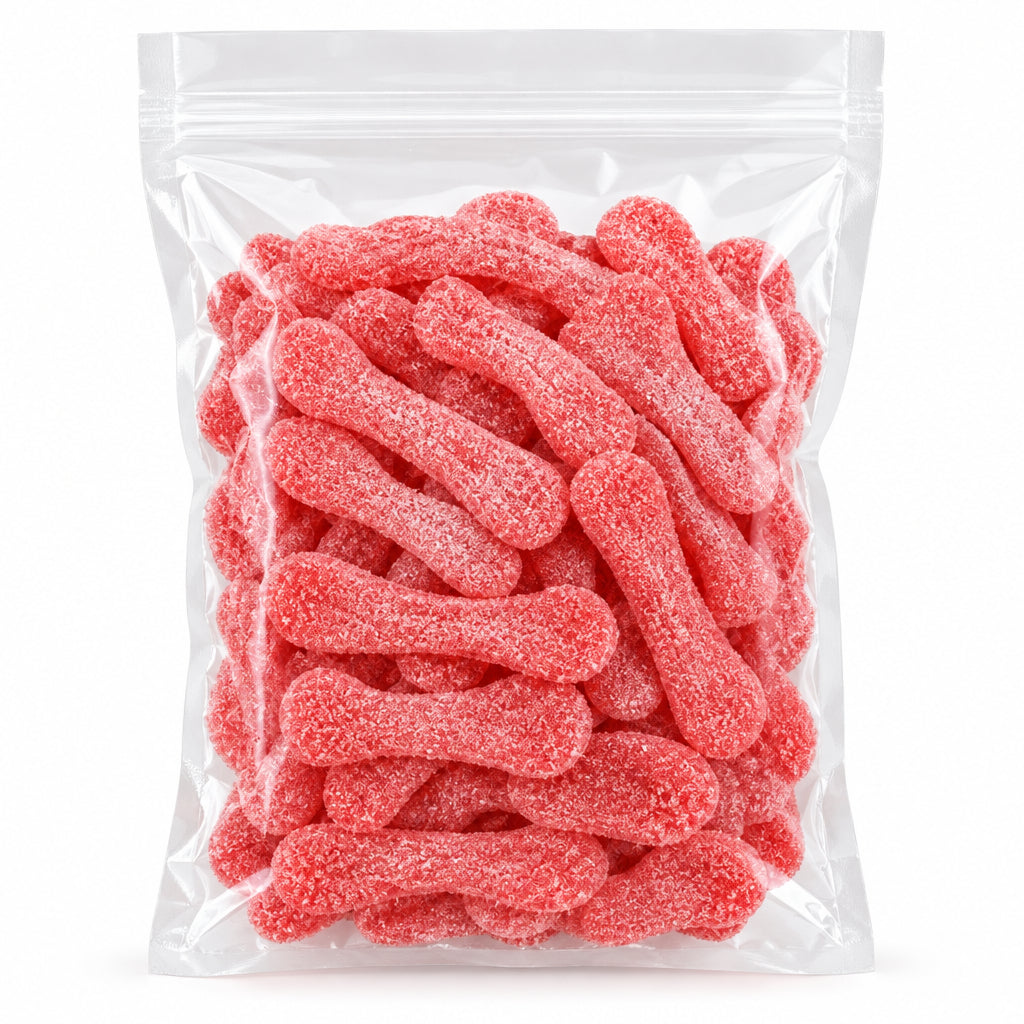 Super langues acidulées a la saveur de fraise Dulceplus 100g