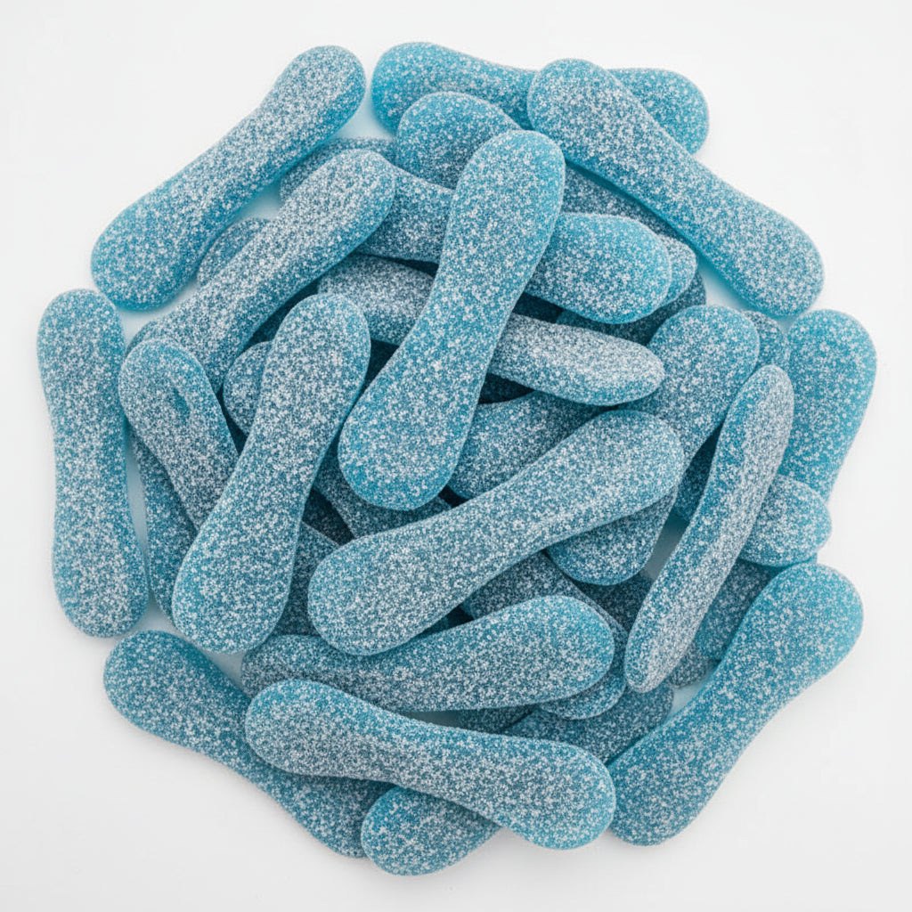 Langues Acidulées Citriques Framboise – Bonbons Gélifiés Halal – Frisia – 100g