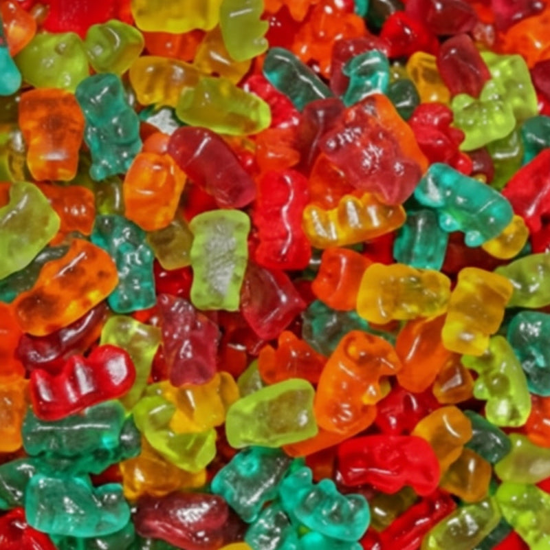 Mini Oursons lisse saveur fruité  – 100g