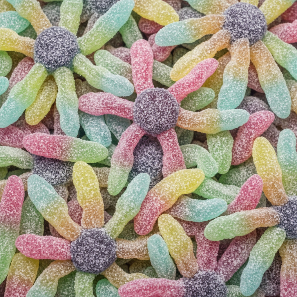 Octopus Acidulé Saveur Fruité – Bonbons Gélifiés – Trolli – 100g